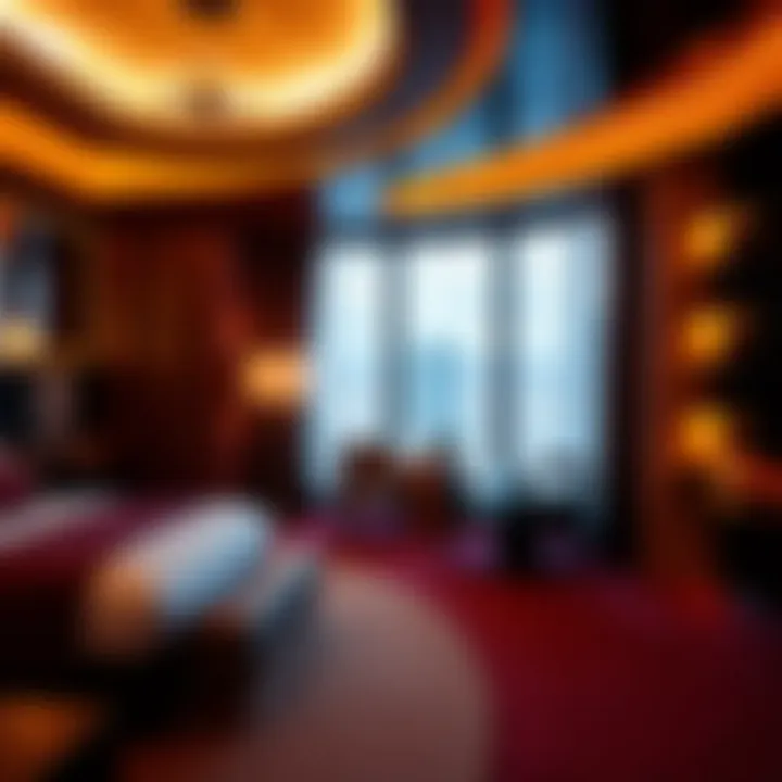 Luxurious accommodations at South Point Hotel Casino