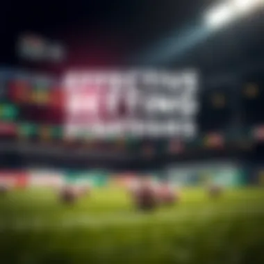 Graphical representation of sports betting strategies