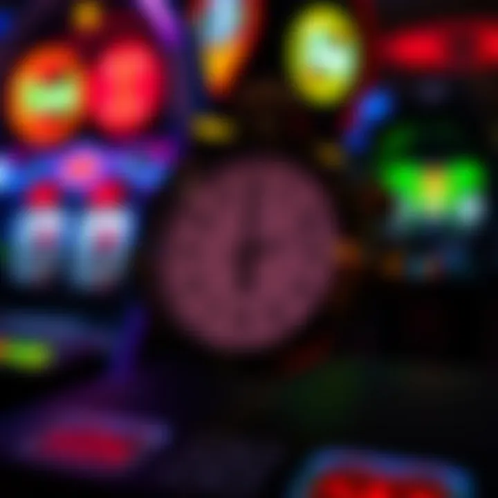Timing Your Slot Game Sessions Clock symbol indicating optimal timing for slot play