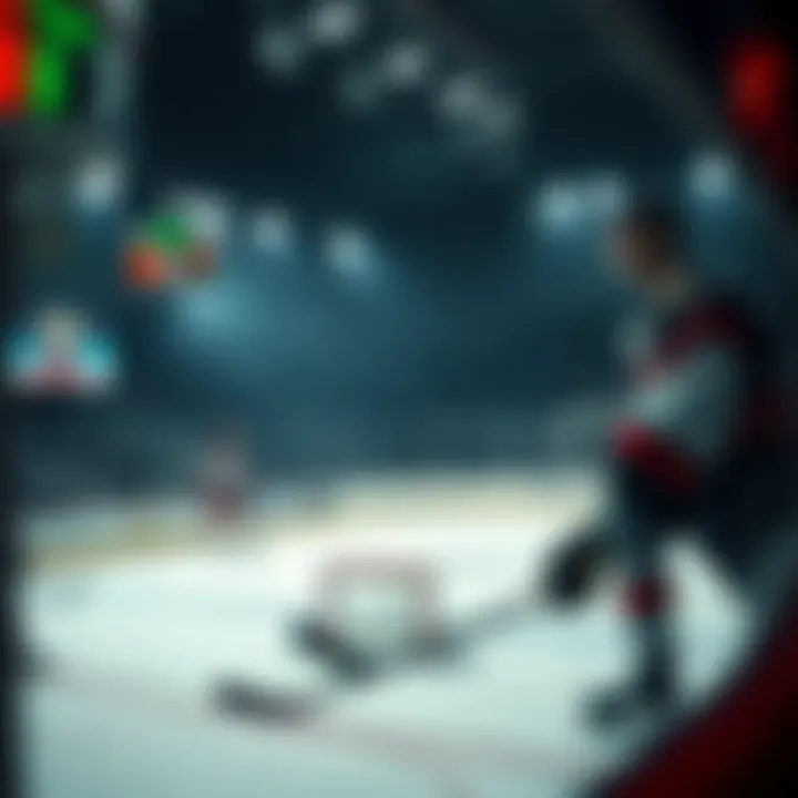 A detailed diagram of hockey strategies