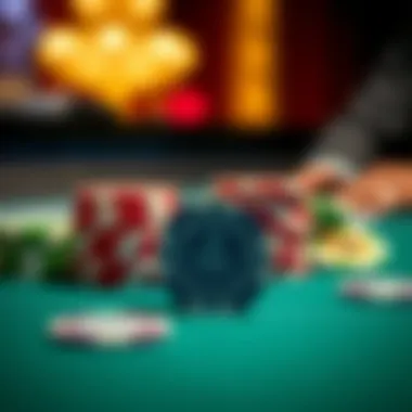 Strategic chip management in poker