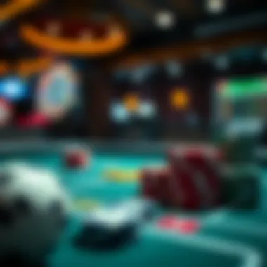 Visual representation of online gambling strategies