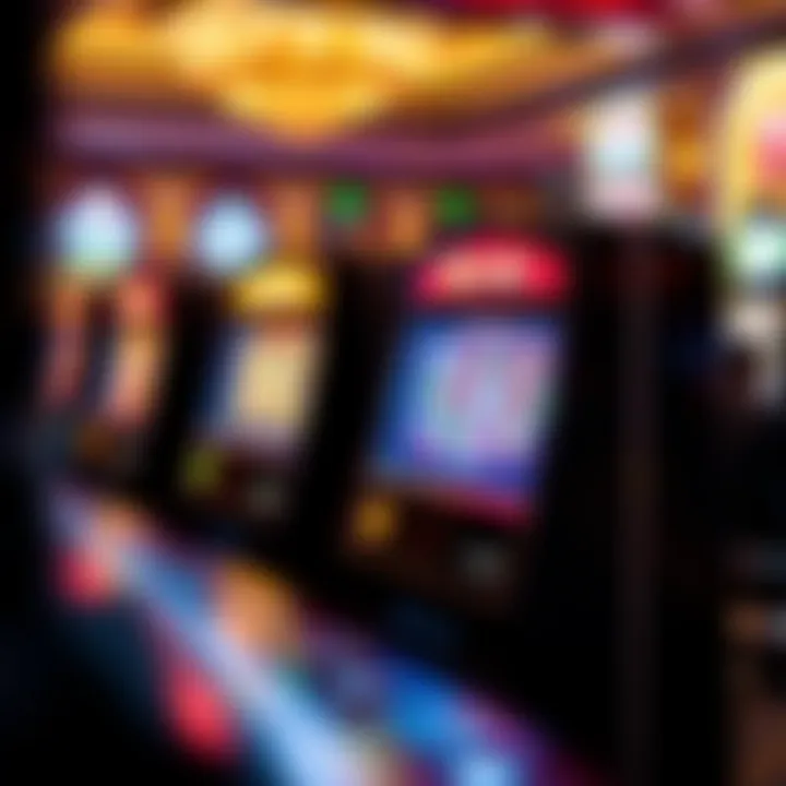 Visual representation of technology used in slot machines
