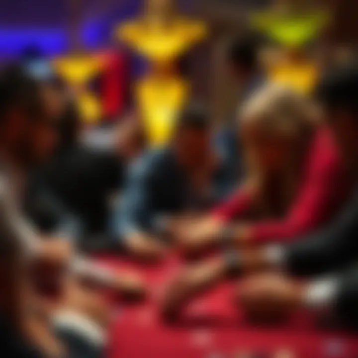 The Psychology of Player Dynamics Intense player interaction at the table