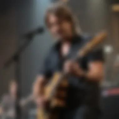 Keith Urban performing live at Caesars Palace