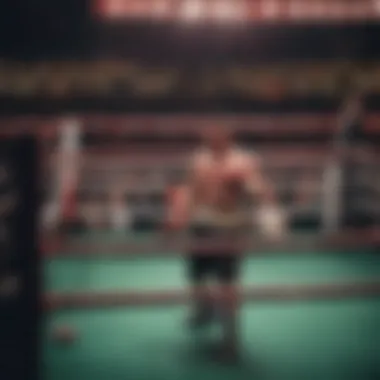 Media coverage of a boxing match affecting betting behaviors