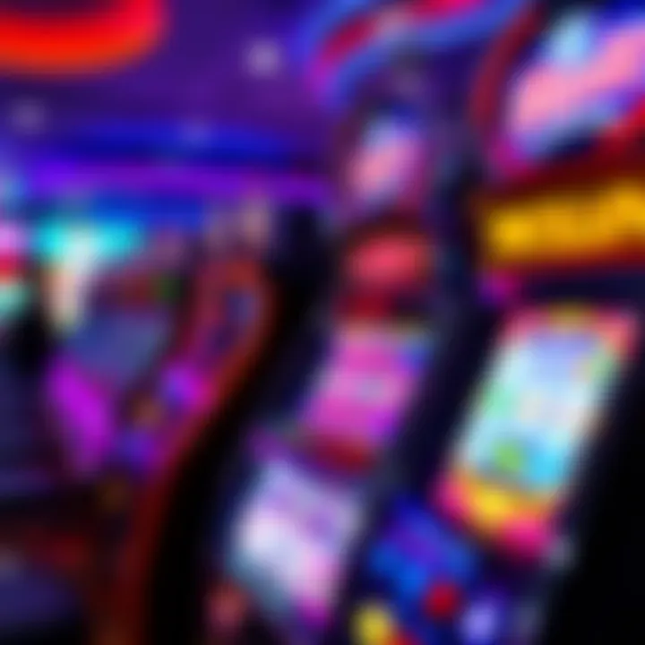 The Evolution of Slot Technology A modern digital slot machine with vibrant graphics