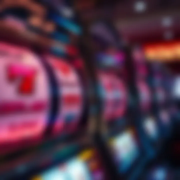 The Mechanics Behind Slot Machines A close-up of slot machine reels in action