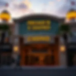 Exterior view of the largest casino in Biloxi showcasing its grandeur