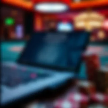 A visual representation of various jurisdictions' regulations on online gambling