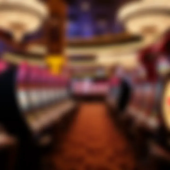 Luxury Casino Environment Luxurious casino environment featuring progressive slot machines