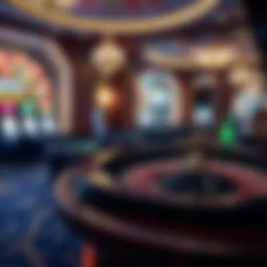 A serene gaming environment, emphasizing responsible gambling practices