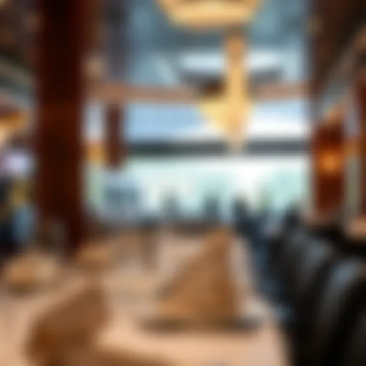 Elegant Dining Experience at Three Rivers Casino Elegant dining setup within the casino offering gourmet cuisine