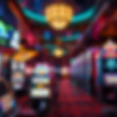 Vibrant casino floor filled with exciting gaming options