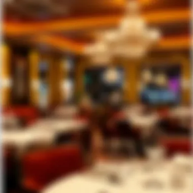 Fine dining restaurant offering a gourmet experience