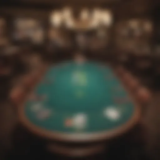 Overview of Texas Hold'em Poker Table Setup