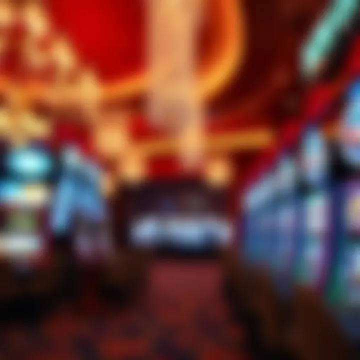 Aesthetic representation of online gambling environment showcasing Borgata Casino
