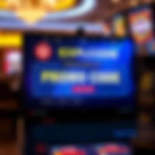 Promotional code interface on Double U Casino