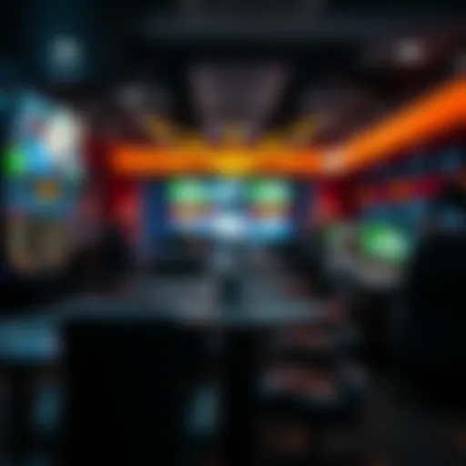 Competitive Gaming Environment Overview of a competitive gaming environment