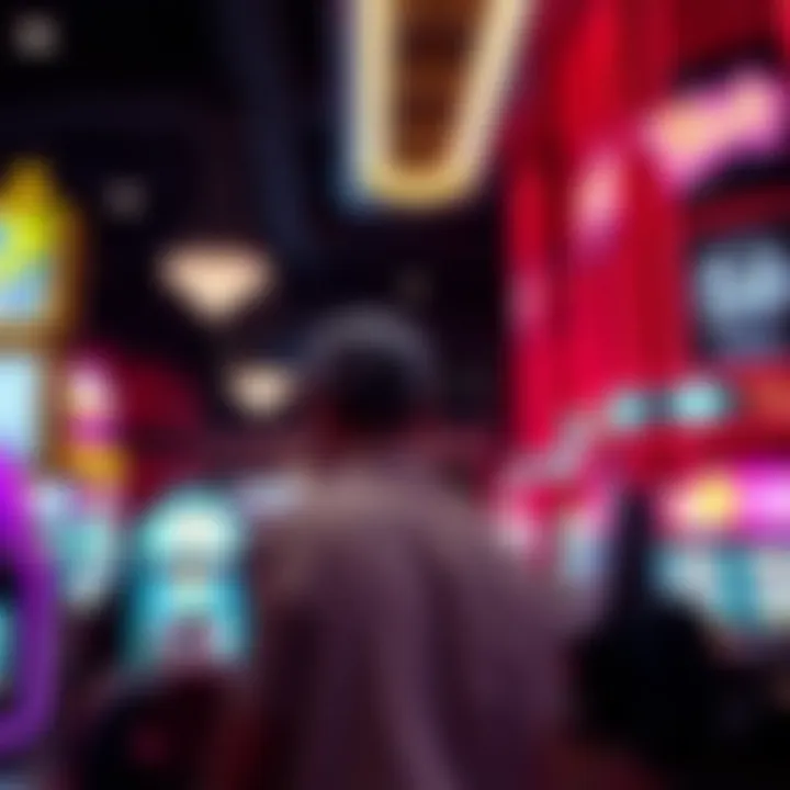 A secure environment in a vibrant casino setting