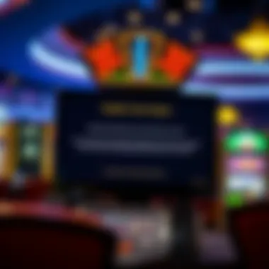 Troubleshooting screen for Double Down Casino