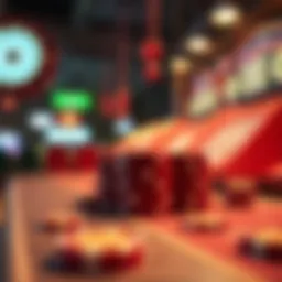 Conceptual representation of stake betting