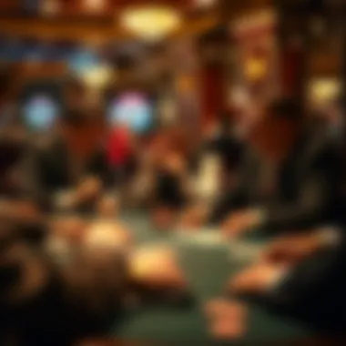 Scenario-based illustration of various calling situations in poker
