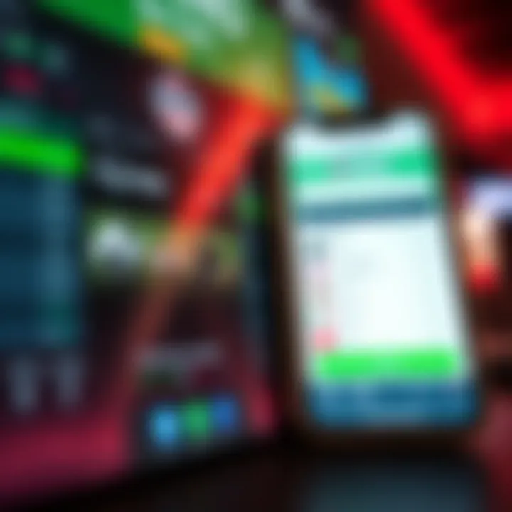 User interface of a leading sports betting app