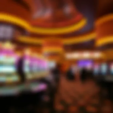 A visual representation of the casino environment depicted in Watch 21.
