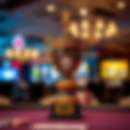 An ornate trophy representing the prestige of WPT tournaments